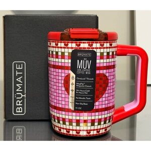 BruMate VALENTINE’S HEART Müv 15oz, LOVE ON LOCK